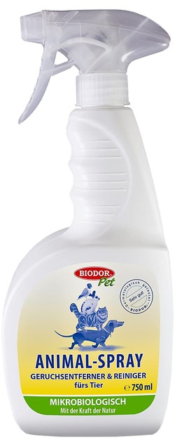 Biodor Pet Animal Geruchsentferner & Reiniger Spray 750 ml Biodor Pet Animal Geruchsentferner & Reiniger Spray 750 ml
