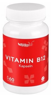 BjökoVit Vitamin B12 Kapseln 60 Stk. BjökoVit Vitamin B12 Kapseln 60 Stk.