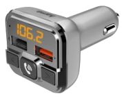 Hama FM-Transmitter mit Bluetooth- und Freisprechfunktion (00014165)