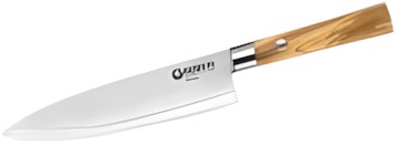 Böker Damast Olive kl. Kochmesser
