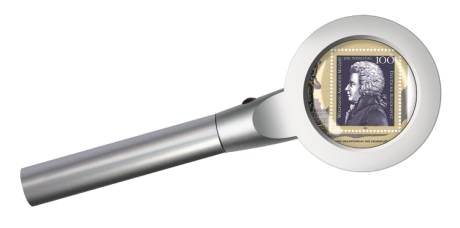 Bresser LED Lupe 2,5x 55 mm (6025100)
