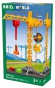 Brio Großer Baukran mit Licht (33835)