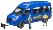 Bruder MB Sprinter Transfer mit Fahrer und Fahrgast (02670)