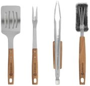 Burnhard Grillbesteck-Set Akazienholz 4-tlg.