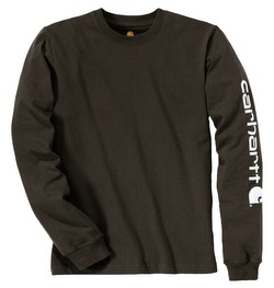 Carhartt Signature Sleeve Logo Long-Sleeve T-Shirt