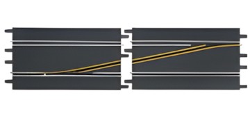 Carrera PRO-X Weiche links 2 Stück