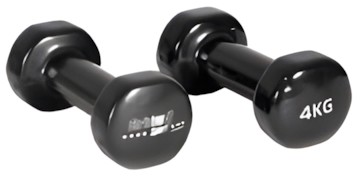 Christopeit Vinylhantel Set 2 x 4 kg
