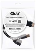 Club 3D HDMI zu DisplayPort Adapter (CAC-2330)