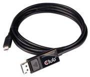Club 3D USB Typ C Kabel auf DP 1.4 8K60Hz St./St. 1,8 m (CAC-1557) Club 3D USB Typ C Kabel auf DP 1.4 8K60Hz St./St. 1,8 m (CAC-1557)
