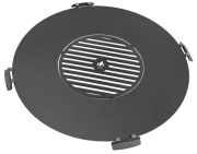 CookKing Grillplatte für Feuerschale 102 cm mit Grillrost 50 cm