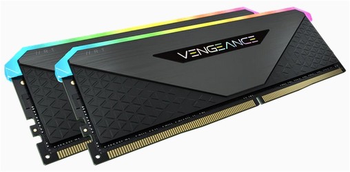 Corsair Vengeance RGB RT DDR4-3600 16GB Kit (CMN16GX4M2Z3600C18W)