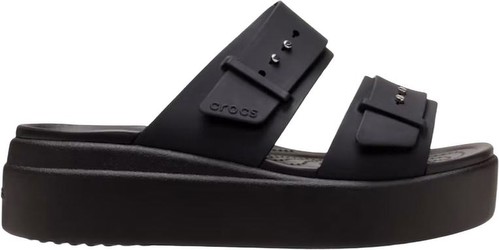 Crocs Brooklyn Buckle Low Wedge Damen