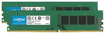 Crucial DR4-3200 16GB UDIMM (CT2K8G4DFS832A)