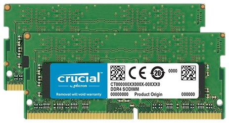 Crucial SO-DIMM DDR4-2400 32GB Kit (CT2K16G4SFD824A)