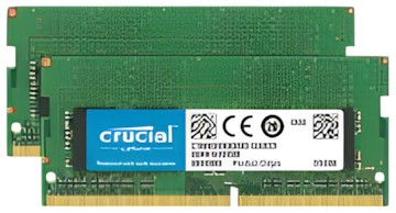 Crucial SO-DIMM DDR4-2400 16GB Kit (CT2K8G4SFS824A)
