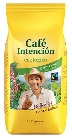Darboven Café Intención ecológico Caffe Crema Kaffeebohnen 1 kg