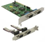Delock PCI Karte 4 x Seriell