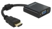 Delock Adapter HDMI-A Stecker auf VGA Buchse (65512)