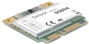Delock Modul WLAN + BT 3.0 + HS Mini PCI Express 1T/1R Delock Modul WLAN + BT 3.0 + HS Mini PCI Express 1T/1R