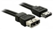Delock Power Over eSATA 5V Verlängerungskabel 1 m (84389)