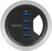 Delock Tisch-Hub 4 Port USB 3.0 (62868) Delock Tisch-Hub 4 Port USB 3.0 (62868)