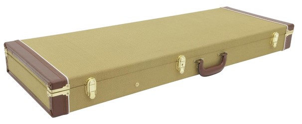 Dimavery Holz-Case für E-Gitarren tweed