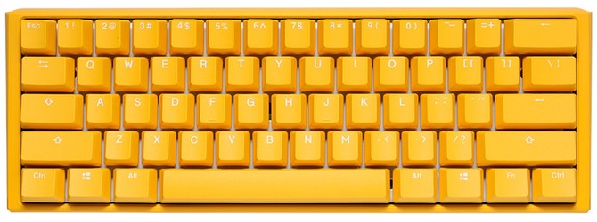 Ducky One 3 Mini Yellow MX-Clear