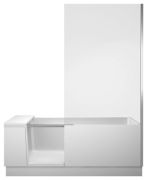 Duravit Shower + Bath Badewannne mit Duschzone (700404000000000)