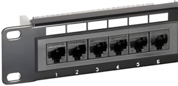 Equip Patchpanel 16 Port RJ45 Cat. 6