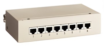Equip Patchpanel 8 Port RJ45 Cat. 6