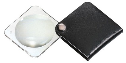 Eschenbach Einschlaglupe Classic eckig 3,5x 60 mm