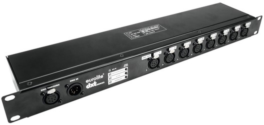 Eurolite DXT-SP 1in/8out PRO DMX RDM Splitter 5pol XLR