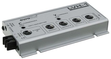 Eurolite LVH-1 S-Video Verteilverstärker Eurolite LVH-1 S-Video Verteilverstärker