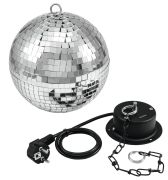 Eurolite Spiegelkugel 20cm mit MD-1015 Motor Eurolite Spiegelkugel 20cm mit MD-1015 Motor