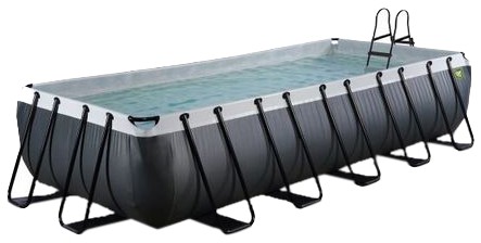 Exit Black Leather Pool mit Filterpumpe 540 x 250 x 100 cm (30.12.53.20) Exit Black Leather Pool mit Filterpumpe 540 x 250 x 100 cm (30.12.53.20)