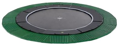 Exit Dynamic ebenerdiges Trampolin mit Freezone 427 cm Exit Dynamic ebenerdiges Trampolin mit Freezone 427 cm