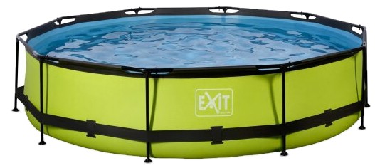 Exit Lime Pool mit Filterpumpe Ø 360 x 76 cm Exit Lime Pool mit Filterpumpe Ø 360 x 76 cm