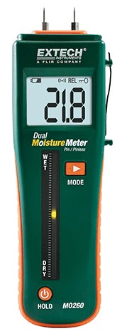 Extech MO260 Materialfeuchtemessgerät
