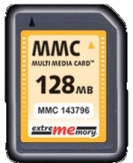 extreMemory Multimedia Card MMC 128MB extreMemory Multimedia Card MMC 128MB