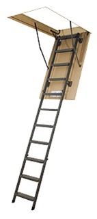 Fakro Bodentreppe mit Metallleiter LMS 60 x 120 x 280
