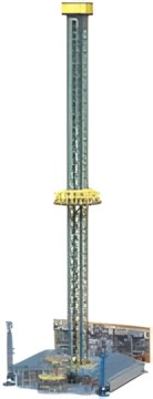Faller H0 Fahrgeschäft Freifall-Turm 140325