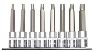 Famex Bit-Einsätze für Ribe-Schrauben mit Keilprofil 10760-8 Famex Bit-Einsätze für Ribe-Schrauben mit Keilprofil 10760-8