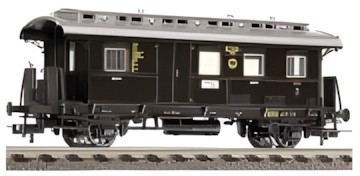 Fleischmann Personenwagen 3. Klasse mit Gepäckabteil 5765