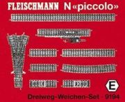 Fleischmann Dreiwegweichen-Set 9194