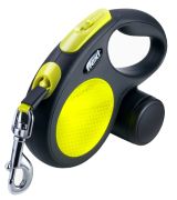 Flexi New Neon Gurtleine M 5 m