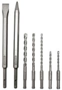 Flex Meißel-/Bohrerset SDS-plus