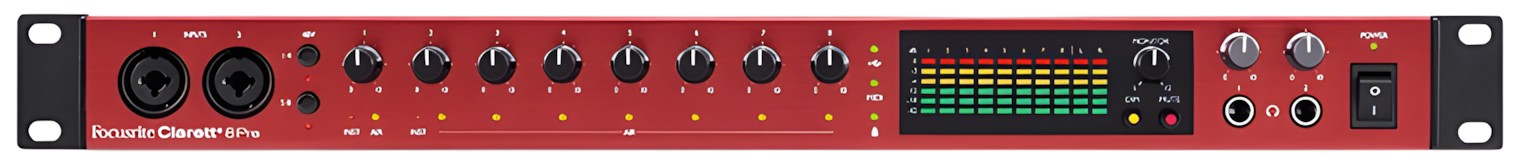 Focusrite Clarett+ 8 Pre