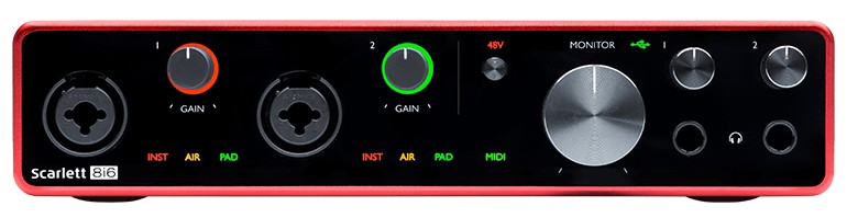 Focusrite Scarlett 8i6 3rd Gen