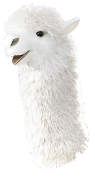 Folkmanis Alpaca für die Puppenbühne