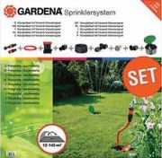 Gardena Komplett-Set mit Versenk-Viereckregner R 140 Gardena Komplett-Set mit Versenk-Viereckregner R 140